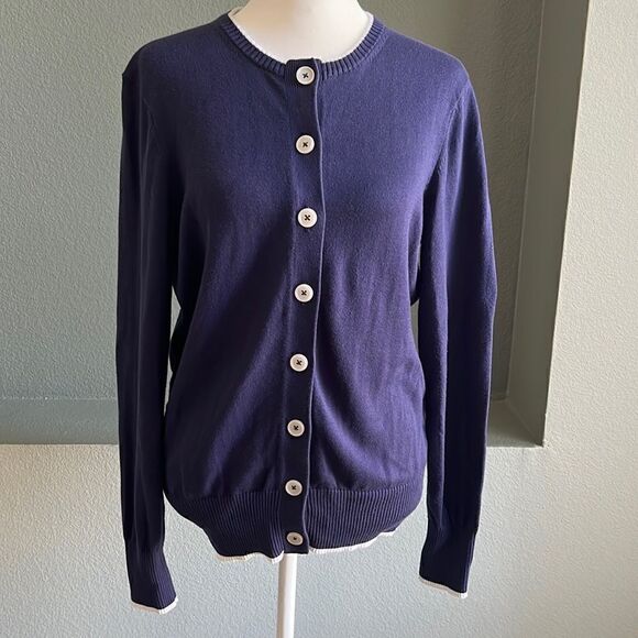 Brooks Brothers Supima Cotton Cardigan - Picture 1 of 5